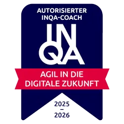 badges autorisierter inqa coach 2025 2026